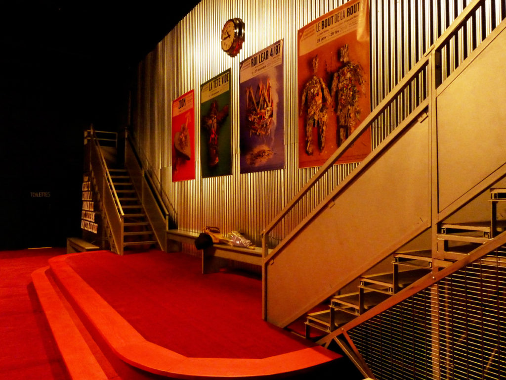 Raymond Sarti Scénographie, "Le Hall du Théâtre de l’Aquarium"